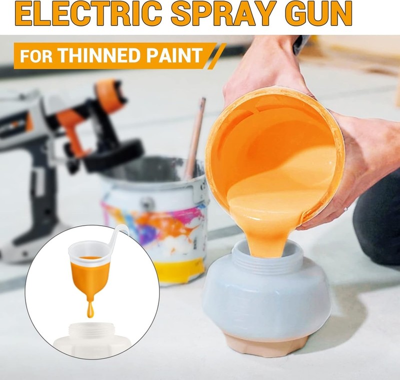 Adjustable Flow Control HVLP Sprayer - Easy to Clean gallery