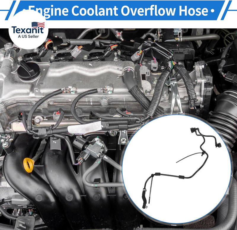 1 Pc Engine Coolant Overflow Hose for Mercedes-Benz C300 2015-2018 C350E 2016-20 gallery