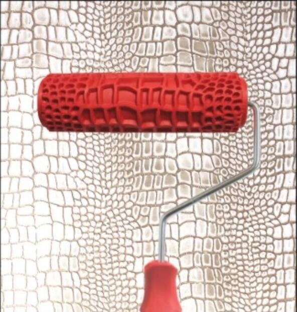 Paint Roller Decorative Pattern Embossed Texture Wall Decorating Painting Tools gallery