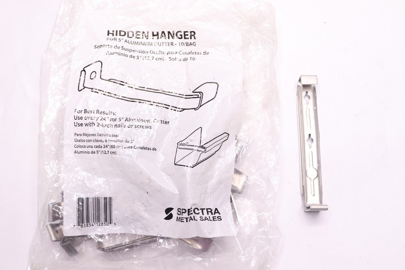 Spectra Pro Select 5 in. Aluminum Gutter Hanger No Screw gallery