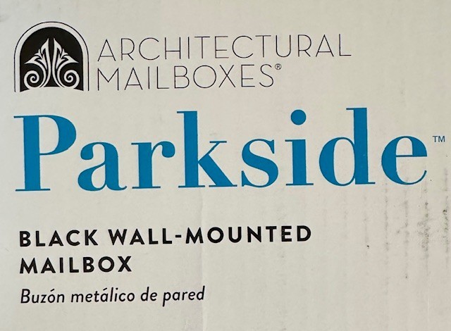 Architectural Mailboxes Parkside Wall-Mounted Mailbox Black Ships FREE in the US gallery