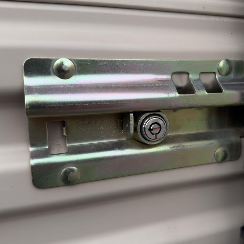 RiKey Security - 2X Storage Cylinder Locks KEYED Alike with 3 Tubular Keys fo... gallery