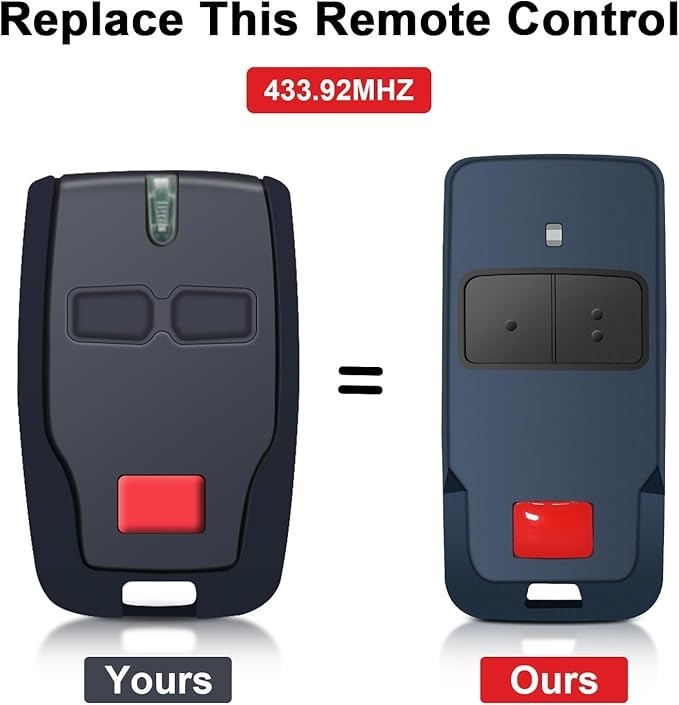 4PACK Remotes for BFT MITTO COOL C2 TRC1 TRC2 433.92MHz Garage Door Openers gallery