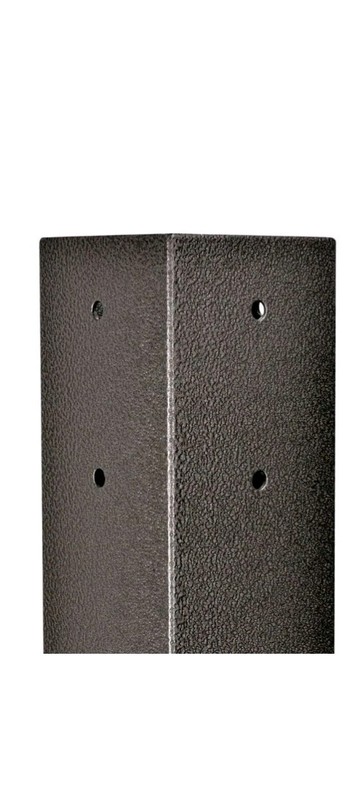 Mail Boss In-Ground Post Galvanized Steel Bronze Color Mounting Fits Over 4x4 OB gallery