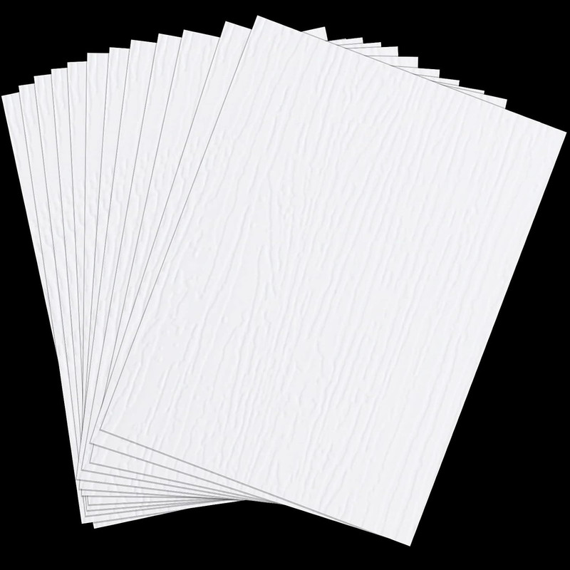 20 Pieces Vinyl Siding Repair Patch Kit Self Adhesive PVC Fence Kit Mobile Home