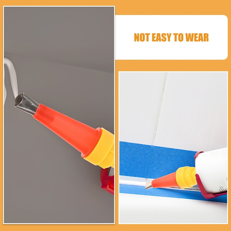 Caulking Nozzle Applicator Kit Reusable Finishing Tool Tips Nozzles gallery