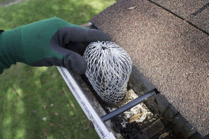3-Inch Aluminum Gutter Filter Strainers - Effortless Installation, 4-Pack gallery