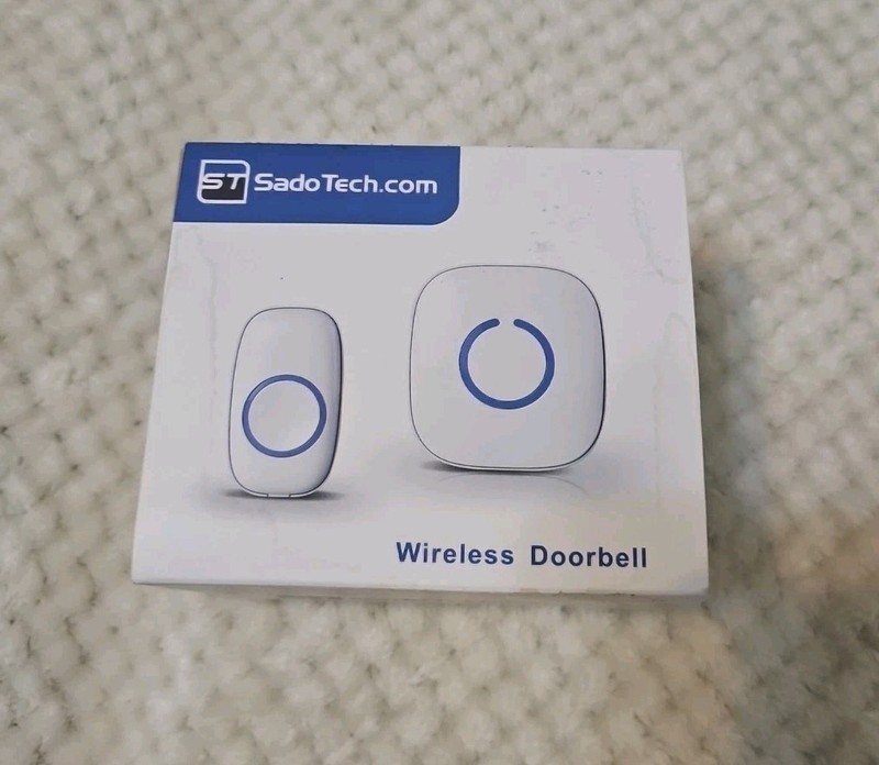 SadoTech Wireless Doorbells For Home – Adjustable Volume With 52 Chimes, 1000Ft