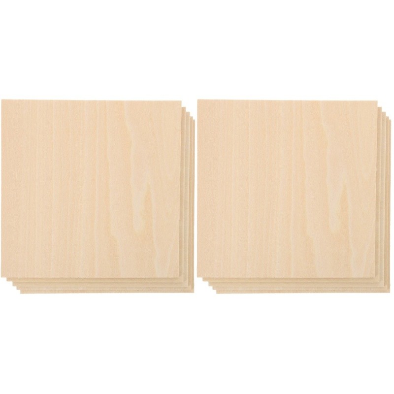 2 Count Wood for Crafting Crafts Making Planks Model Building Supplies