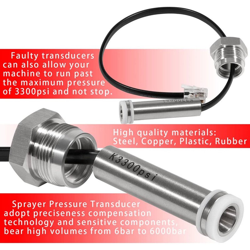 243222 Airless Sprayer Pressure Transducer For Most Graco Airles Paint Sprayers gallery