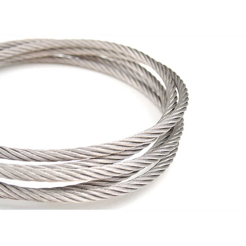 Stainless Steel Wire Rope Cable Dia 0.3mm-20mm 304 A2 7x7 7x19 Balustrade Fence gallery