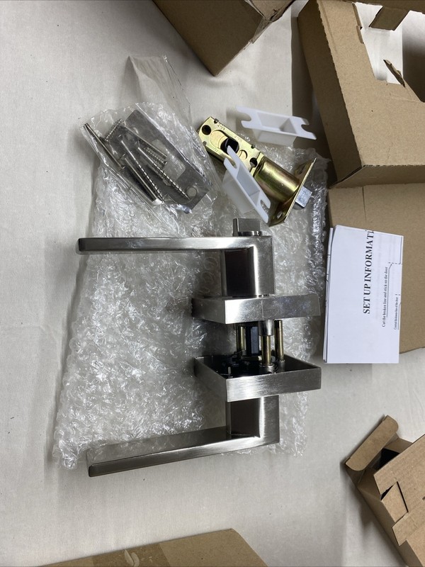 Door Handle Lock Adjustable Backset Stainless Steel QB/T2474-2000