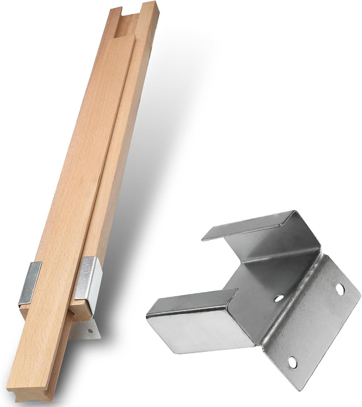 1 Pack Wooden Drawer Slides Bottom Mount - 16 Inch Classic Center Guide gallery