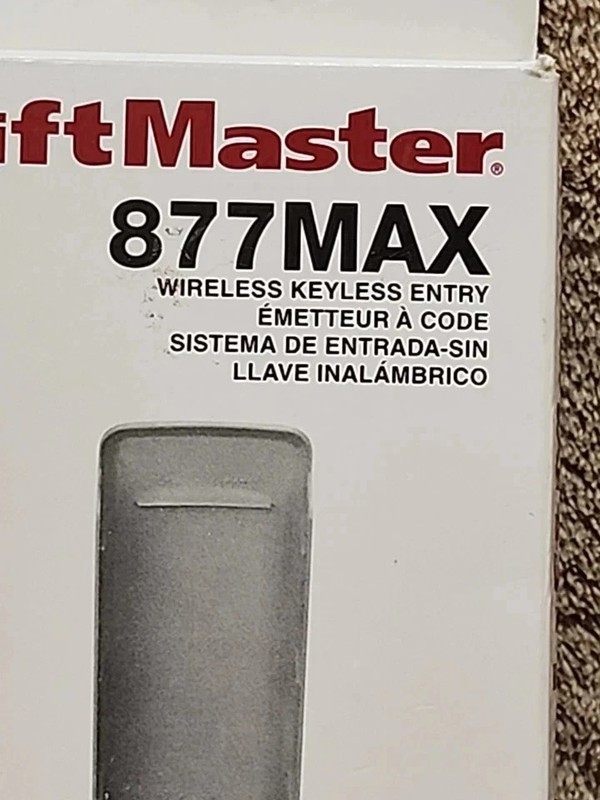 Liftmaster 877MAX Universal Keyless Wireless Entry Keypad - FREE SHIPPING gallery
