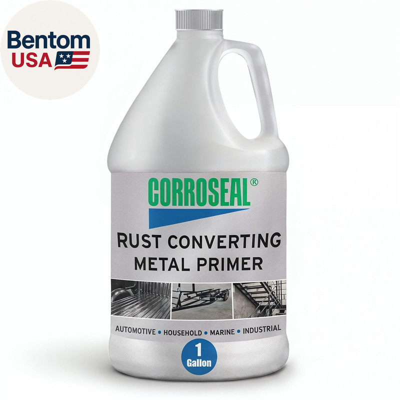 Rust Converter & Metal Primer – Stops & Prevents Corrosion on Metal, Pro-Grade R