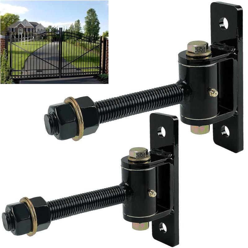 Heavy Duty 3/4″ T-Bolt Gate Hinge with Ball Bearing – 700 lbs Capacity, Bolts…