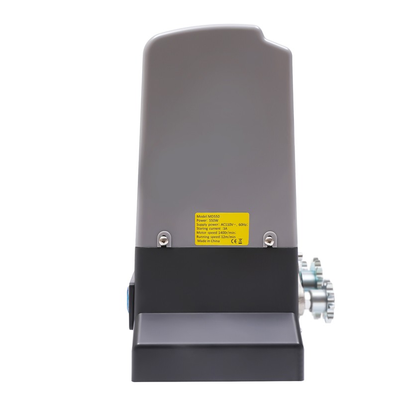 Automatic Sliding Gate Opener Electric Rolling Door Motor Kit 550W MAX.2500lb gallery