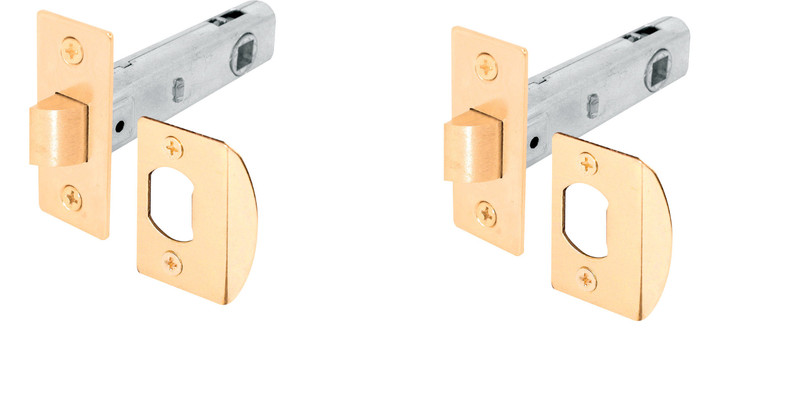 2 pack Replacement Passage Door Latch Mechanism for Spindle Style Knobs