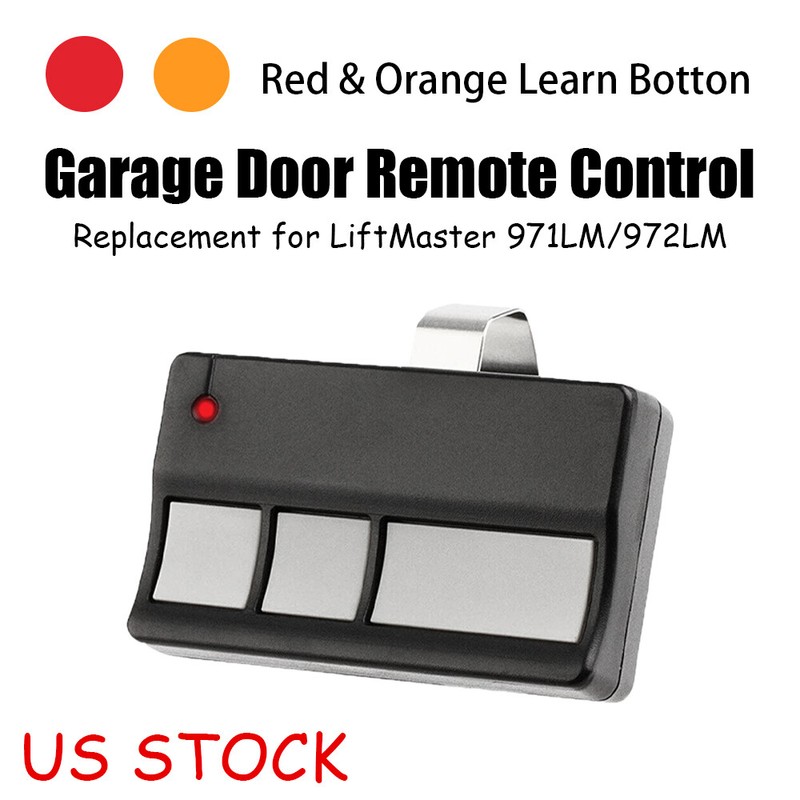 Replacement for LiftMaster 970LM/971LM/972LM/973LM Garage Door Remote Control