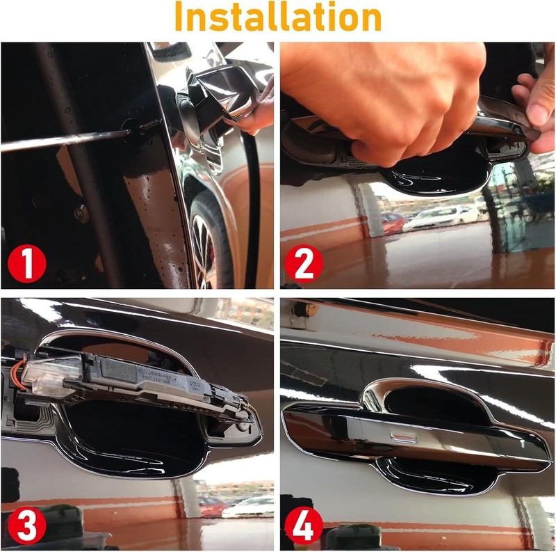 Front Rear Driver Passenger Side Exterior Door Handle For Audi A5 A4 Q5 2017-24 gallery