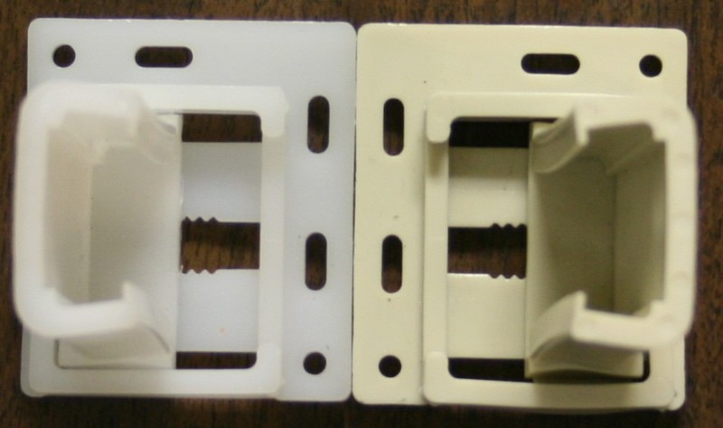 Houck 751 Rear Mounting Bracket, Boot, for 700R, 700L slides, two piece bracket