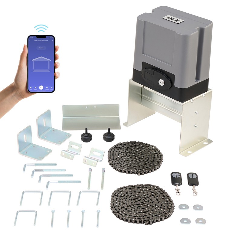 CO-Z 1400lbs Automatic Gate Opener Operator w/ Remote Control with APP Control