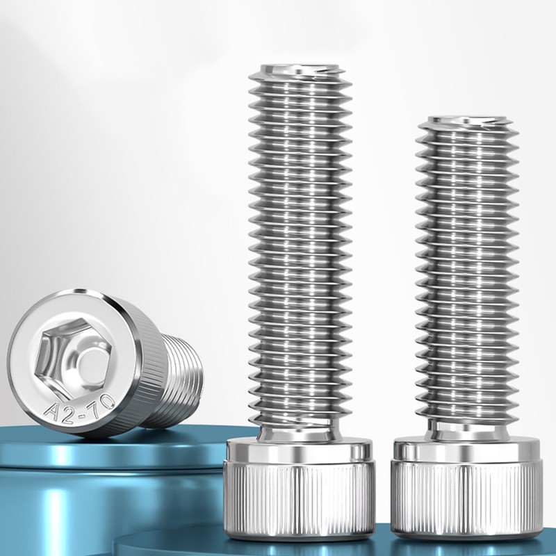 Left Hand Thread Socket Cap Screws Hex Allen Bolts A2 304 Stainless Steel M3 M16 gallery