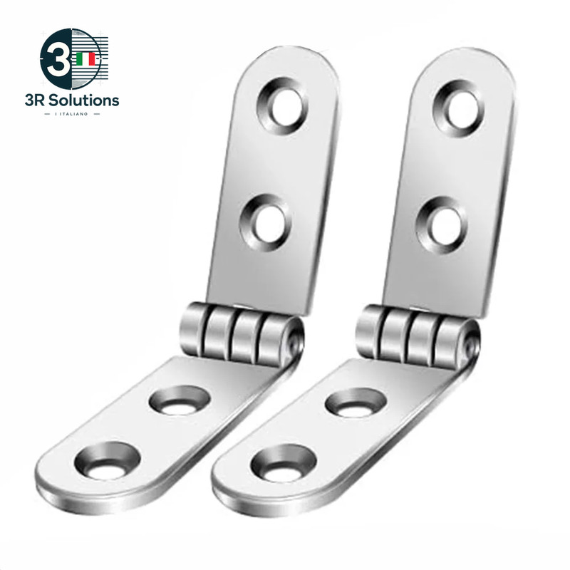 180 Degree 2 Piece Folding Hinge Flap Screw Hinges for Access