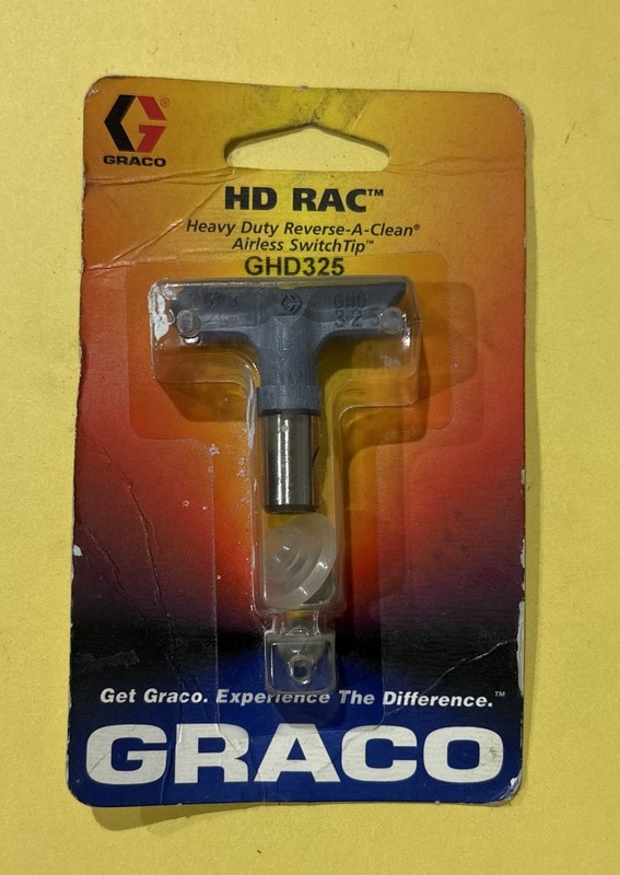 The Graco GHD325 HD RAC SwitchTip 
