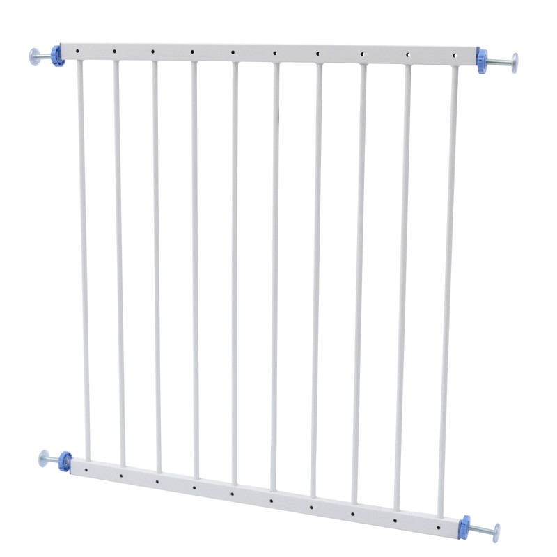 Child Safety Window Guard Adjustable 30.7 × 34.3 Inch White Iron ABS 110 Lb gallery