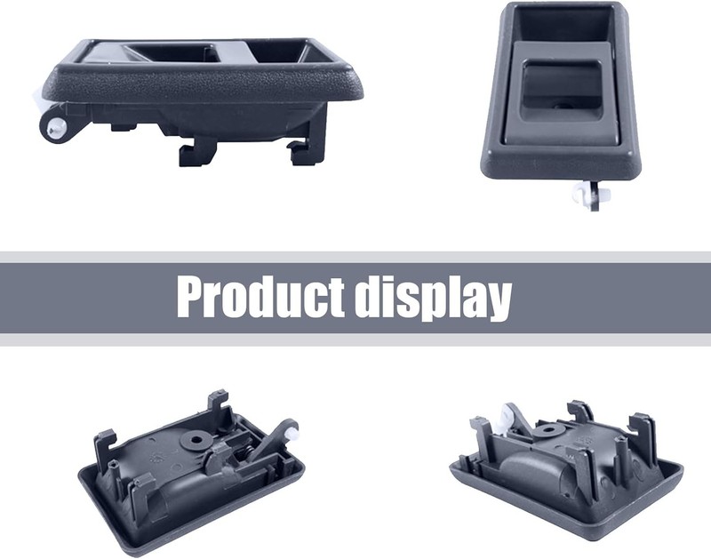2 PCS Car Perfect Fit Interior Handles, Wear-Resistant ABS Plastic Left Right... gallery