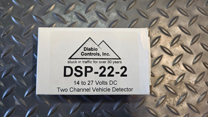Diablo Controls DSP-22-2 Dual Channel Loop Detector,Compatible DoorKing 9409-010