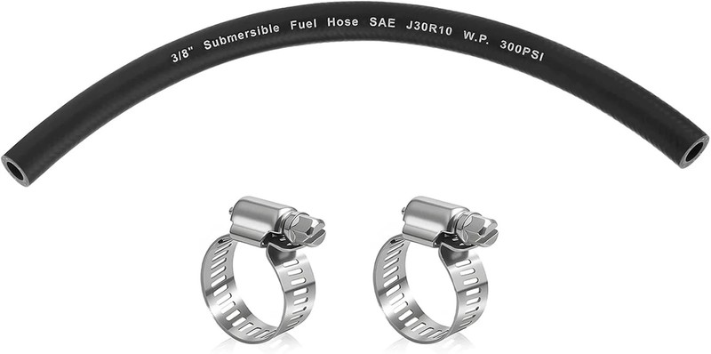3/8″ Submersible In-Tank Fuel Line Fuel Hose SAE 30R10 Fits E85/Gasoline/Diesel/