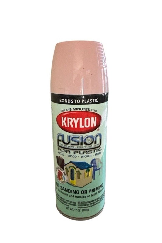 Krylon Fusion For Plastic 2331 Fairytale Pink 12 Oz New