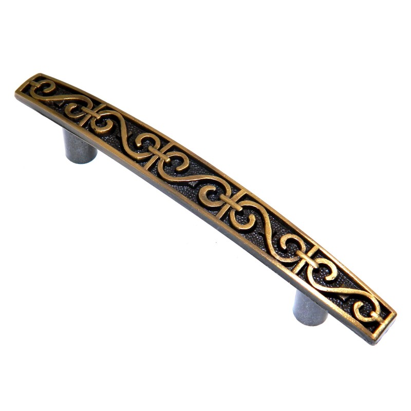 Vintage Amerock Renaissance Antique Copper 3″cc Cabinet Bar Pull Handle BP142-AE