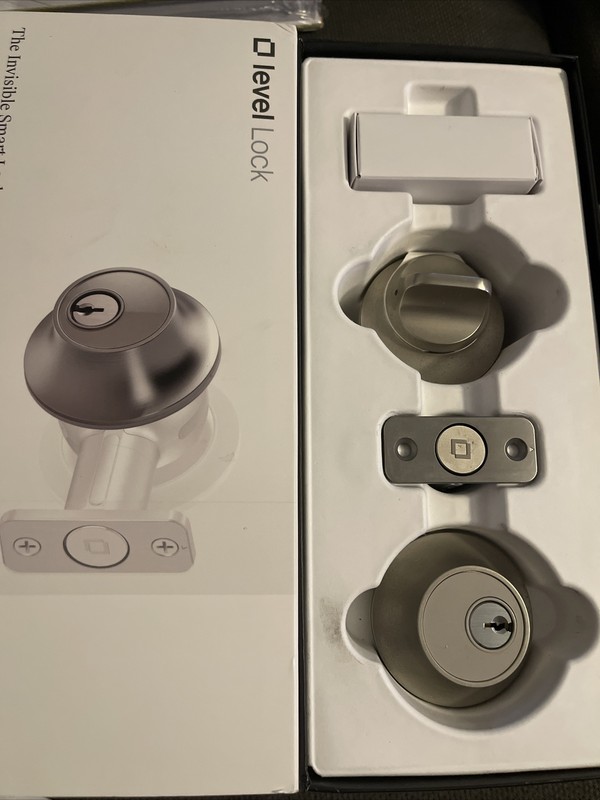 Level Lock Keyed Entry Smart Door Lock – Satin Nickel