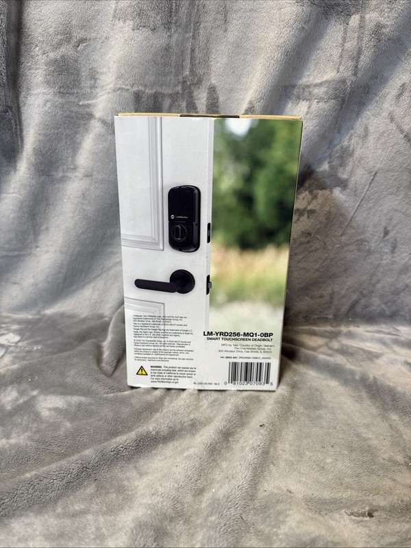 Yale LiftMaster Smart Lock Touchscreen Deadbolt LM-YRD256-MQ1-0Bp Bronze gallery