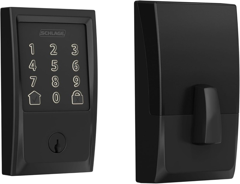 Schlage Encode Smart Deadbolt WiFi Matte Black BE489WB
