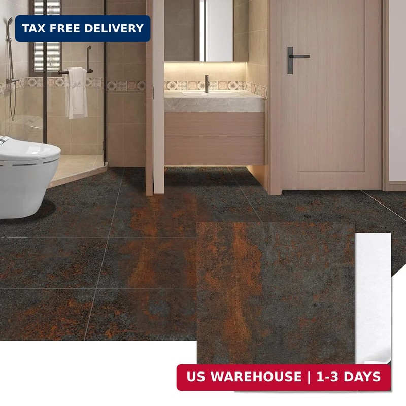 Art3d Peel and Stick Floor Tile, 30-Pack 12 x 12in. Covers 30 Sq.ft, Waterproof