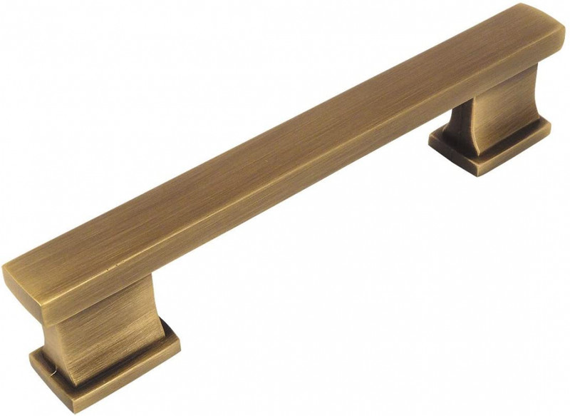 14 Pack Cosmas Cabinet Hardware Brushed Antique Brass Handle Pull #702-5BAB