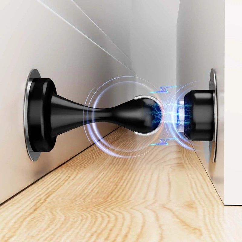 Magnetic Door Stopper – Stainless Steel Door Stoppers for Bottom of Door| Magnet