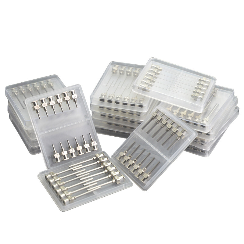 Blunt Tip Dispenser Needles Stainless Steel Needle Glue Adhesive 0.5in Hardware gallery