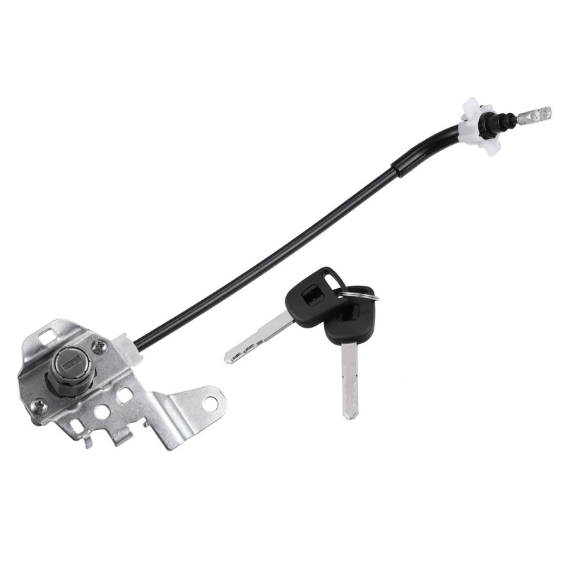 1 Set Front Left Side Door Lock Cylinder Cable with 2 Keys for Honda Civic 4-…