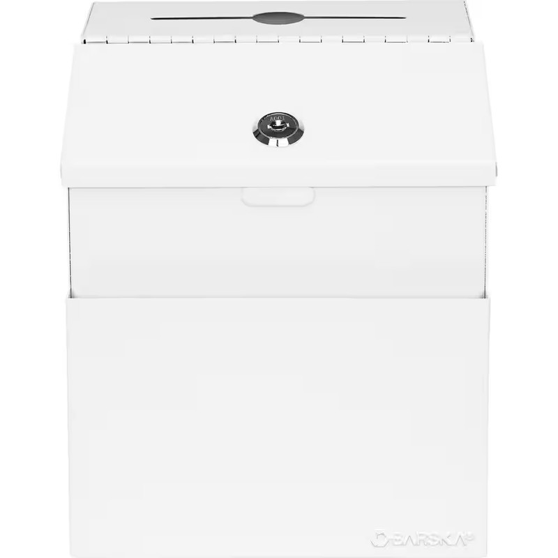 Suggestion and Ballot Drop Box with Paper Holder and Key Lock gallery