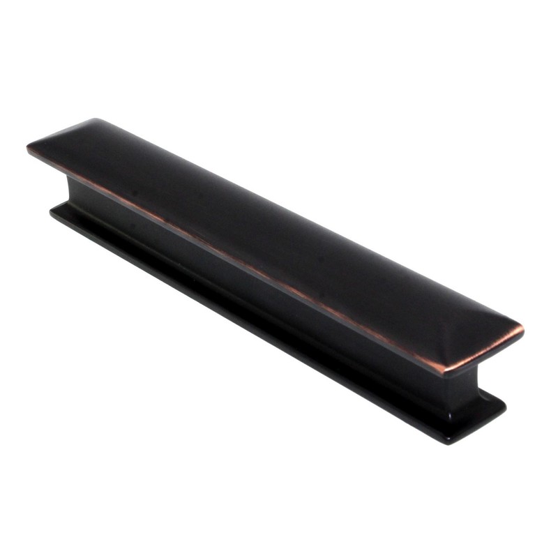 Atlas Alcott Rectangle Cabinet Bar Pull 5″ (128mm) Ctr Venetian Bronze 349-VB
