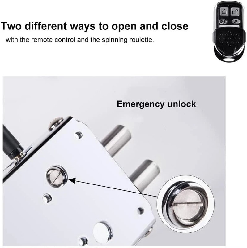 Remote Control Electronic Intelligent Door Lock, Smart Wireless,Electronic De... gallery