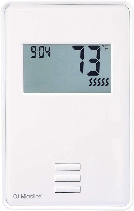 OJ Microline UTN4-4999 Non-Programmable Floor Heating Thermostat with Sensor