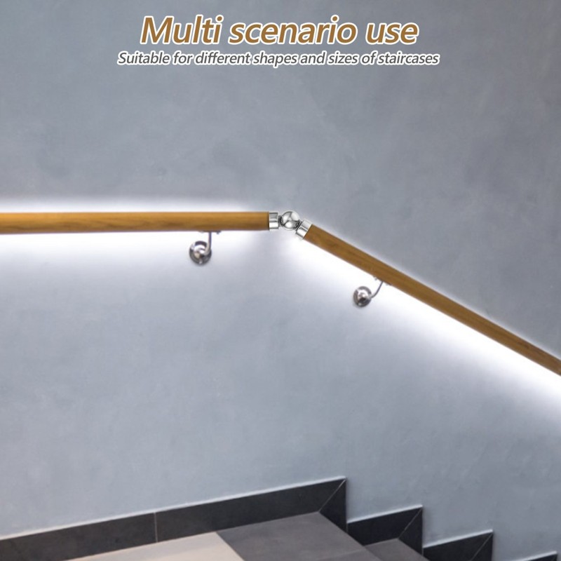 Cable Railing Handrail End Caps for Indoor Handrails Corner Support Rod gallery