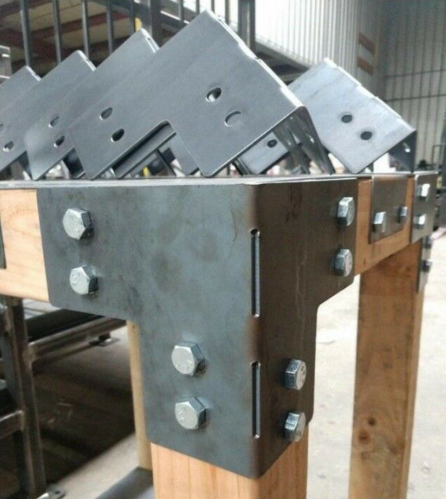 PostHugger™ Brackets For 4 x 4 Posts - Heavy Duty Shop Table Pergola - USA Made 