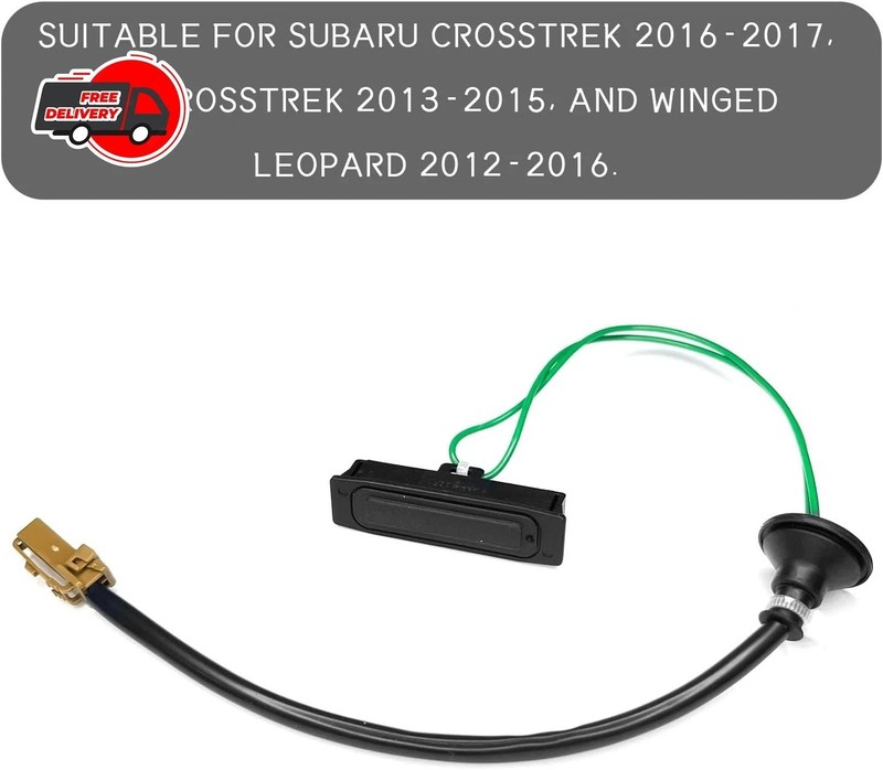 Trunk Latch Release Button for Subaru Crosstrek Impreza 2012-2017 OE 63270-FJ000 gallery